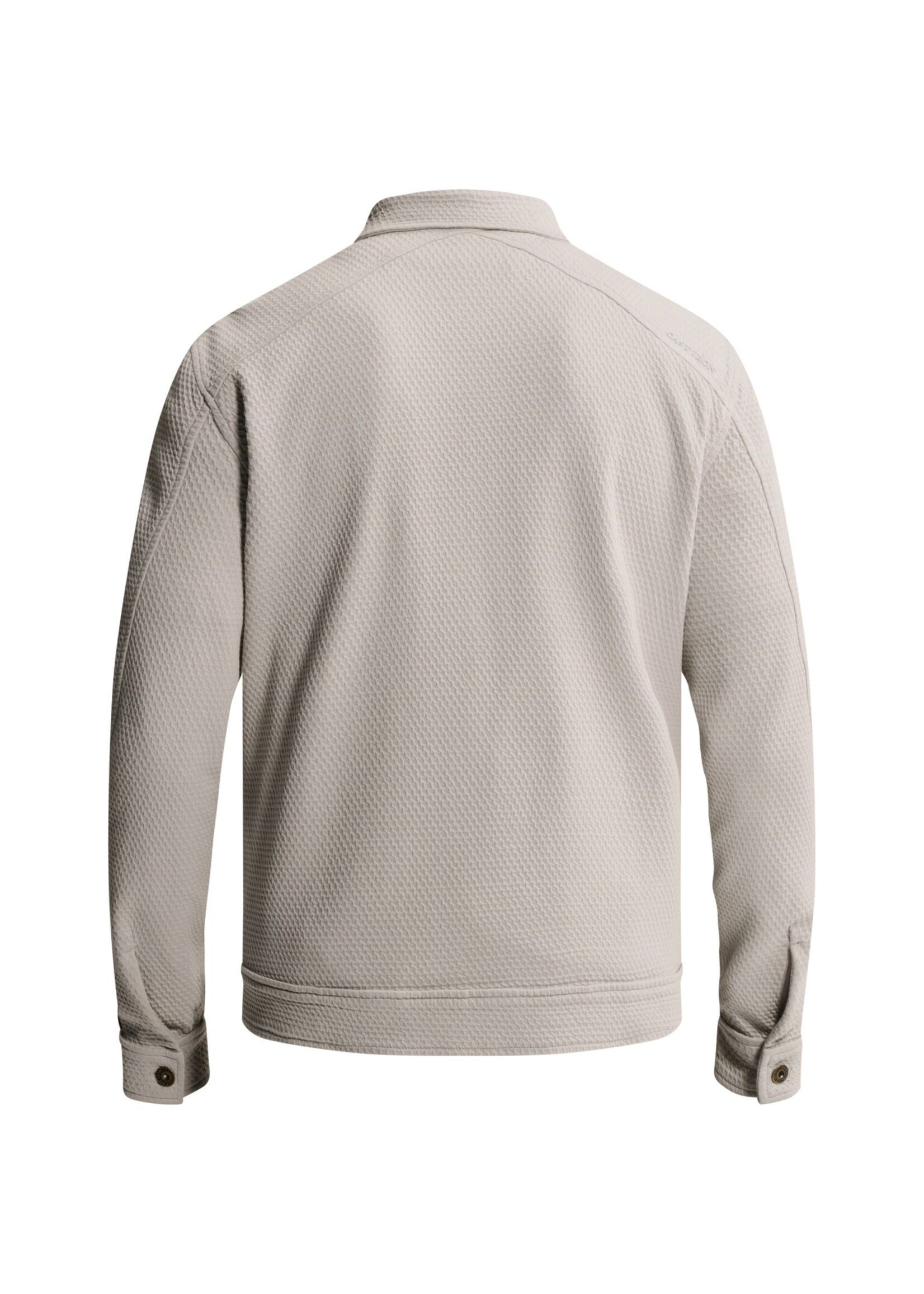 CASTIRON Sweat jacket met trucker look - mist