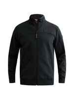 PME LEGEND Sweat jacket met ritssluiting en doorgestikt patroon - blauw