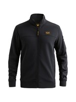 PME LEGEND Sweatshirt met jacquardpatroon en flight pocket - blauw