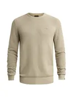 PME LEGEND Trui van katoen/modal met ronde hals - beige