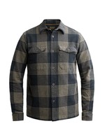 PME LEGEND Overshirt met groot ruitpatroon en borstzakken