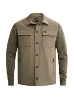 CASTIRON Vest van katoen/modal met knoopsluiting