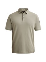 CASTIRON Polo van interlock jersey met structuur