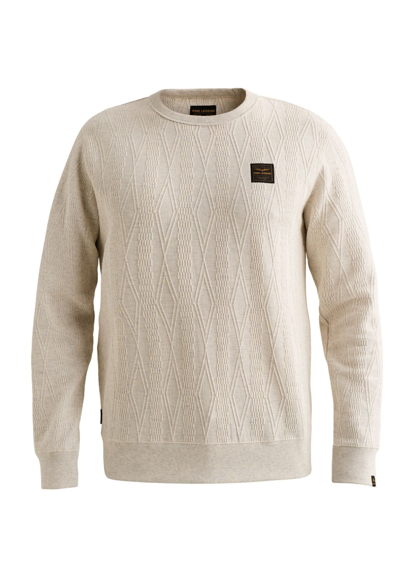 PME LEGEND Crewneck jacquard sweat