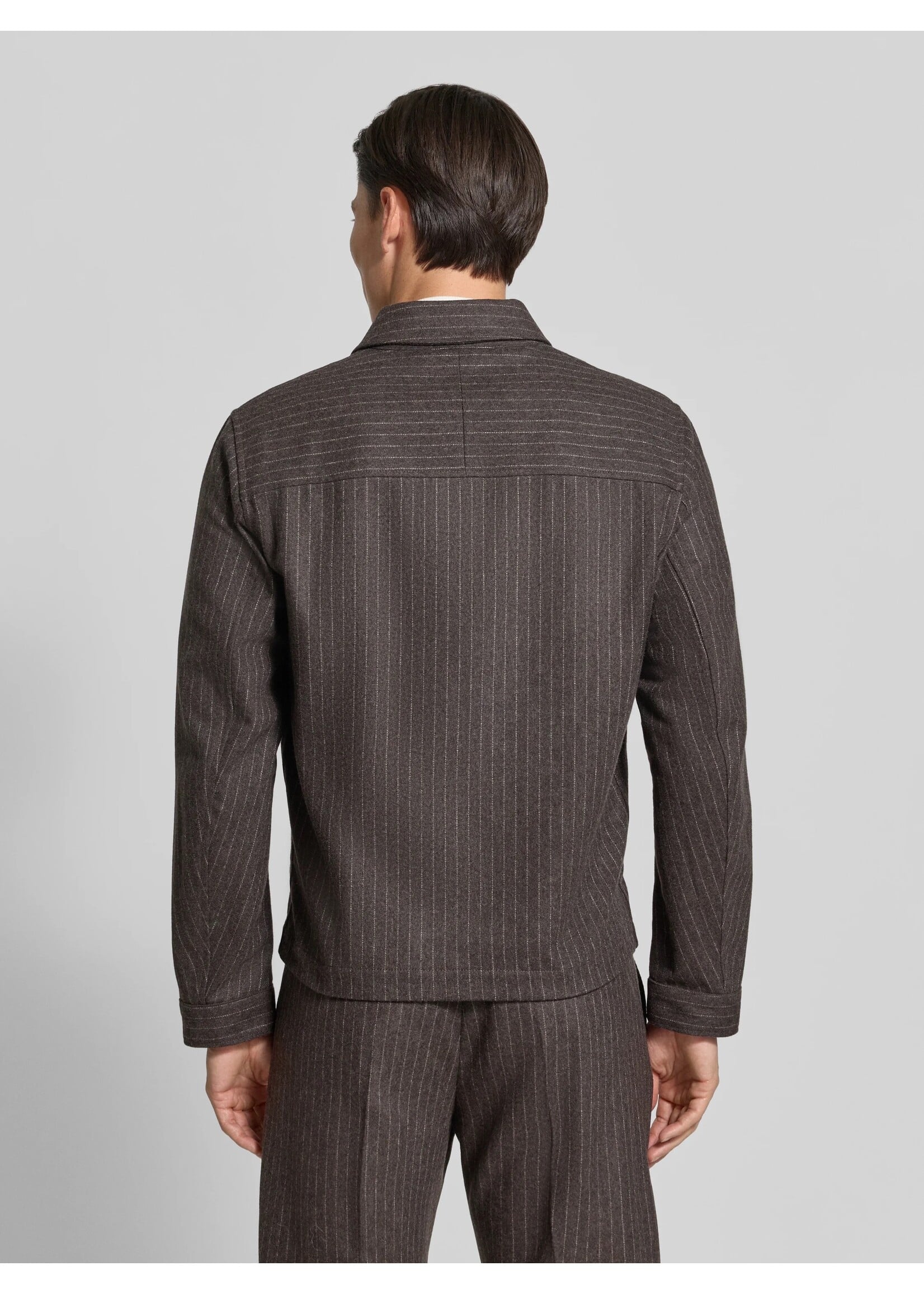 TIGER OF SWEDEN Tiger of sweden regular fit jack van wolmix - midden bruin model 'Barnaby