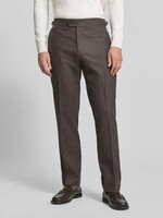 TIGER OF SWEDEN Tiger of sweden straight fit broek van wolmix model - midden bruin