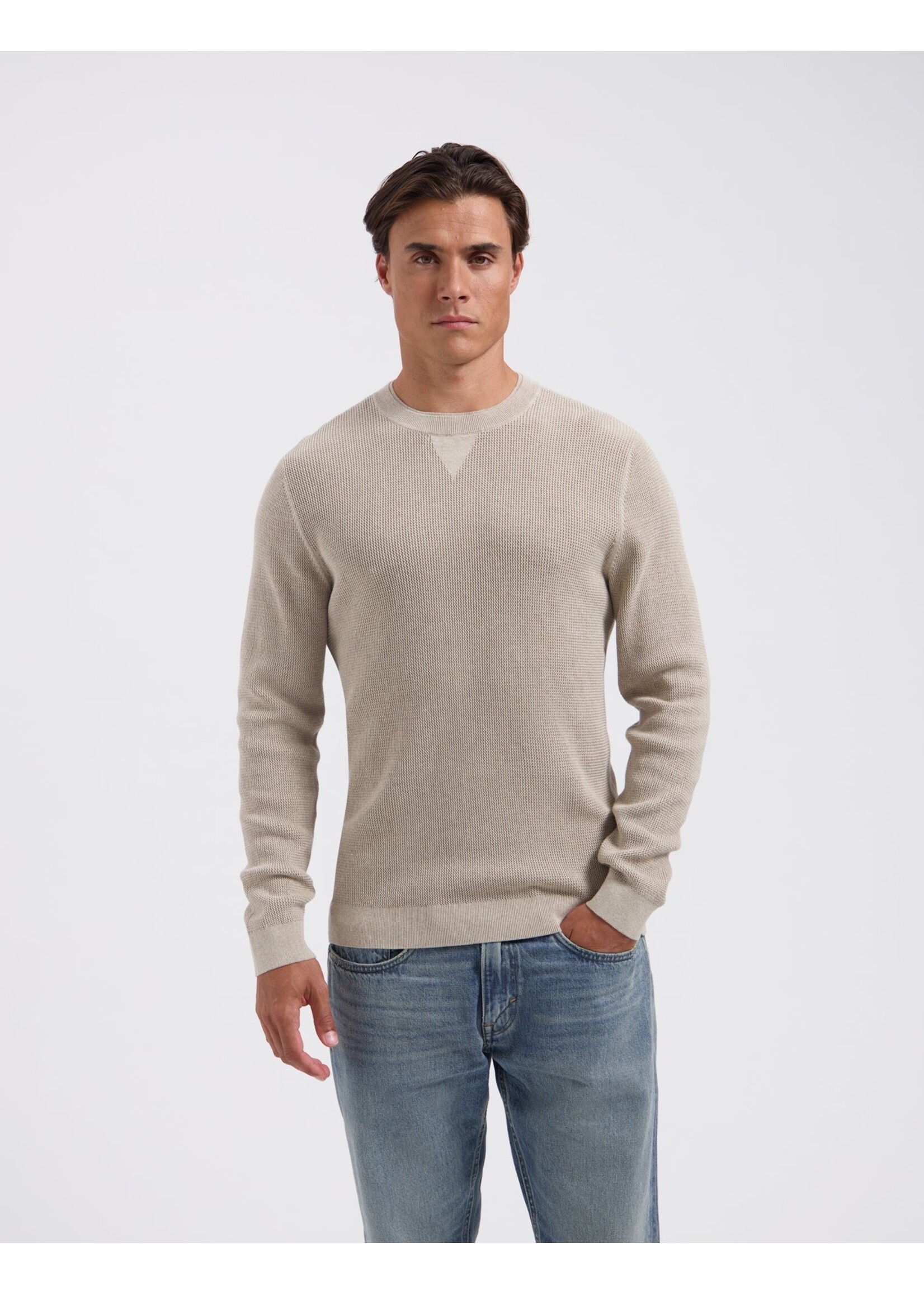 SAINT STEVE   SAINT STEVE knitted sweater - sand  edwin