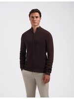 SAINT STEVE  SAINT STEVE knitted vest - koffie