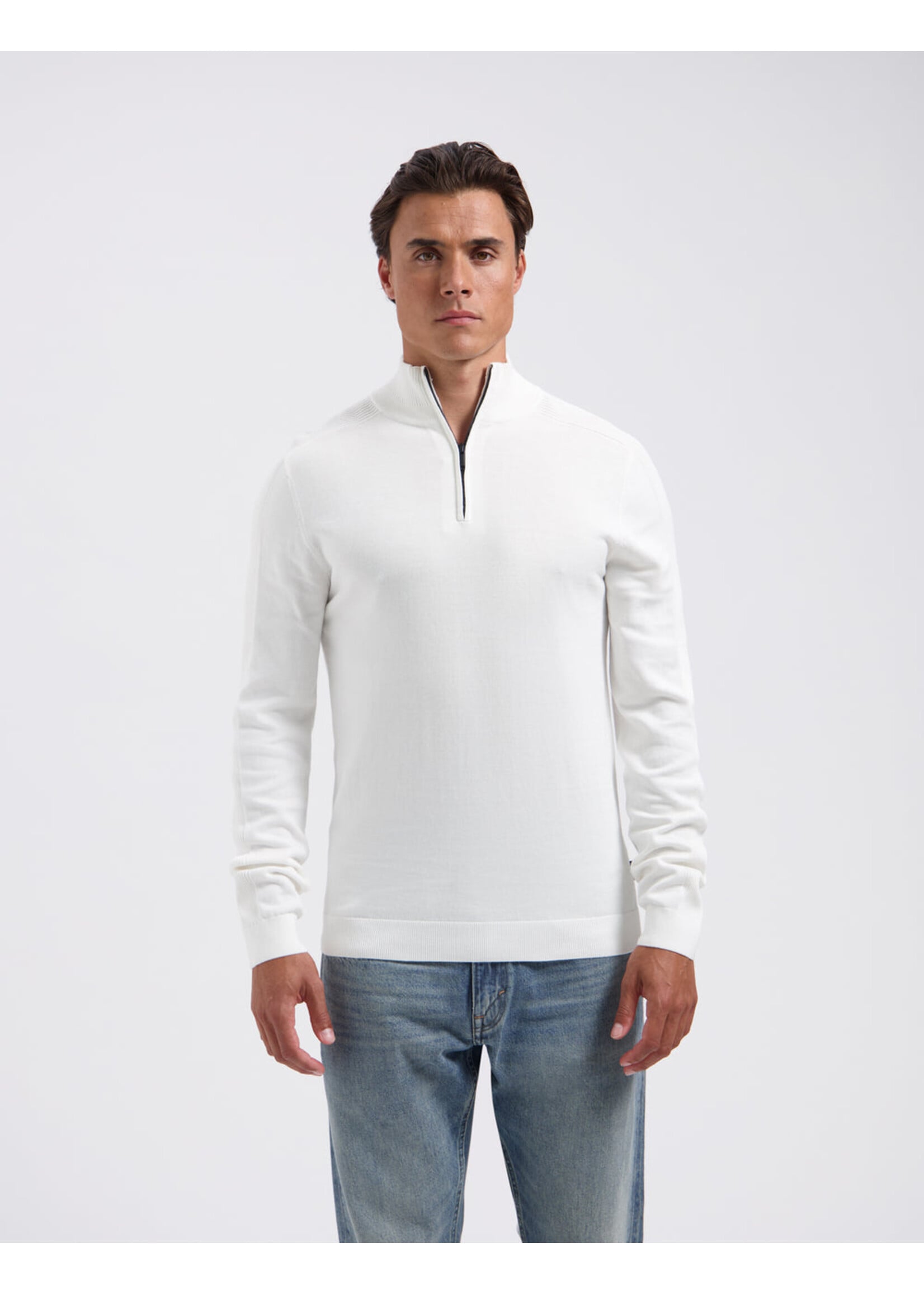 SAINT STEVE  Knitted trui SAINT STEVE White
