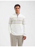 SAINT STEVE  SAINT STEVE Knitted trui White Sand