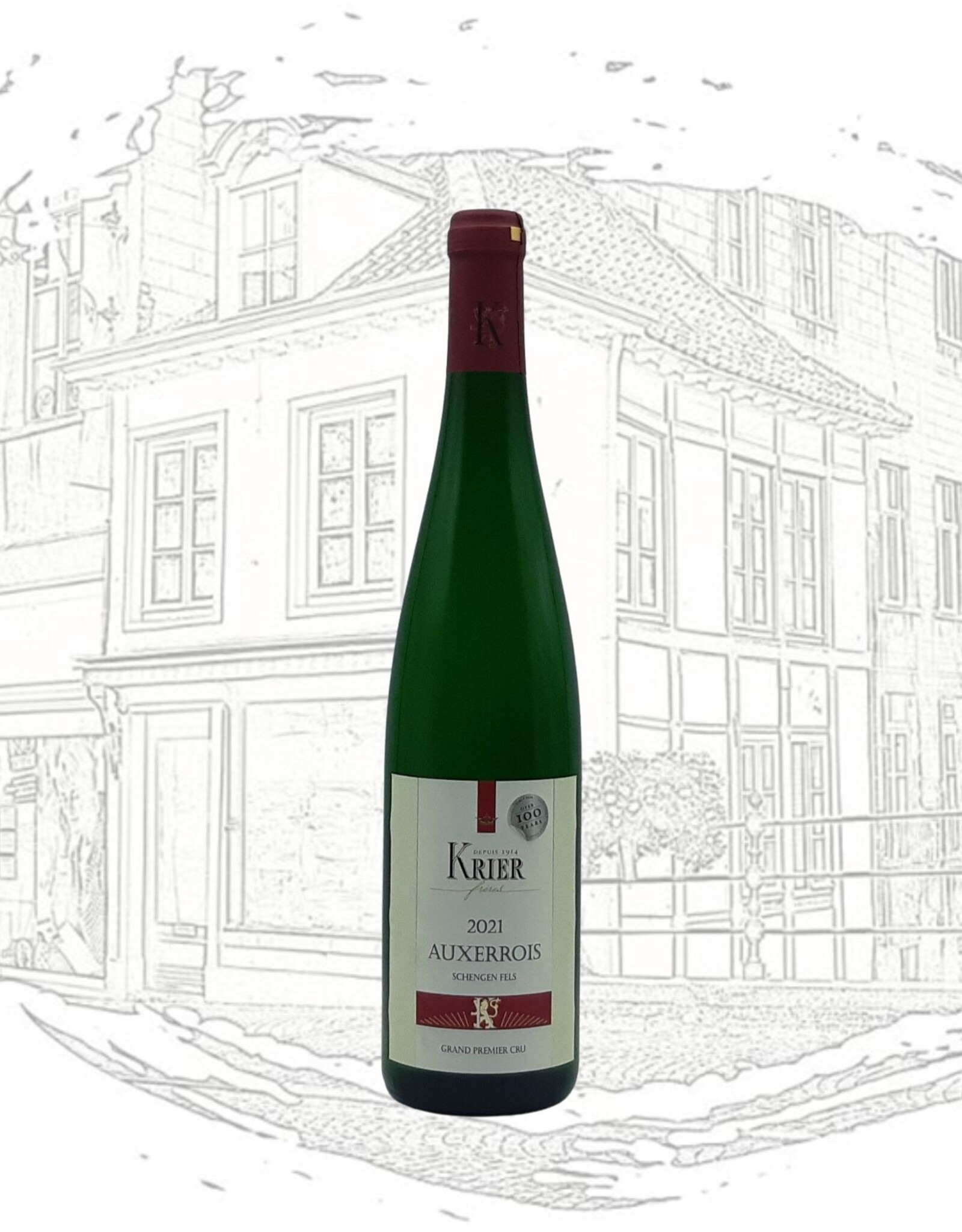 Caves Krier Frères Caves Krier Frères - Auxerrois - Schengen Fels 2022