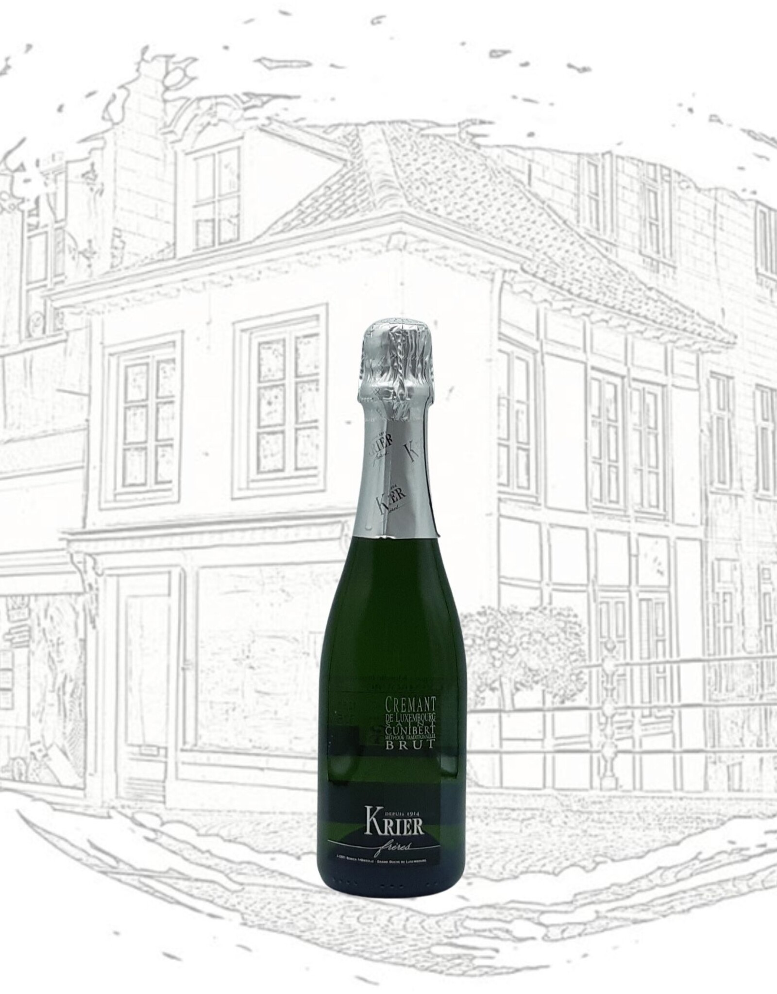 Caves Krier Frères Caves Krier Frères - Crémant St. Cunibert - Brut - Demie