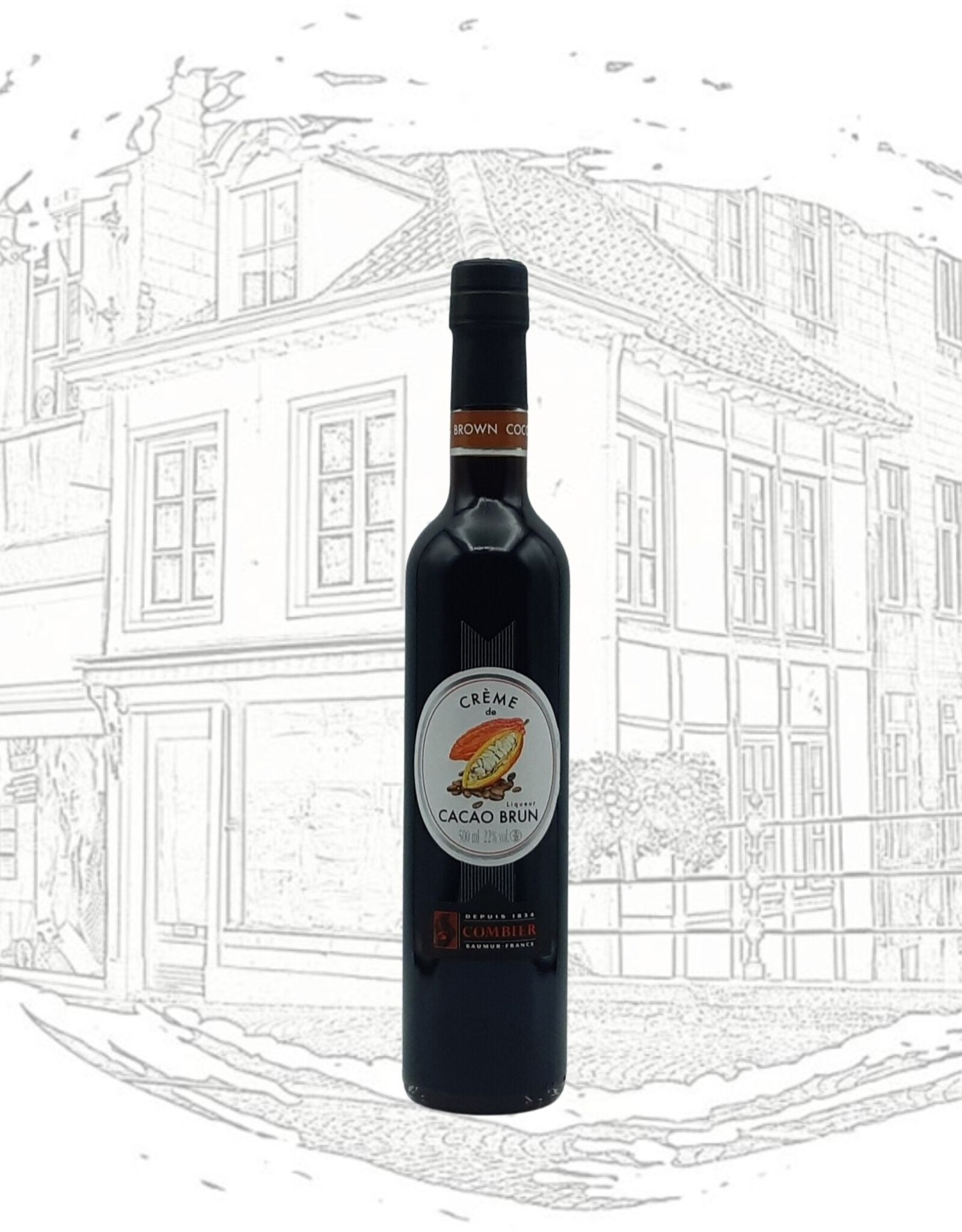 Distillerie Combier Distillerie Combier - Crème Cacao Brun - 50 cl