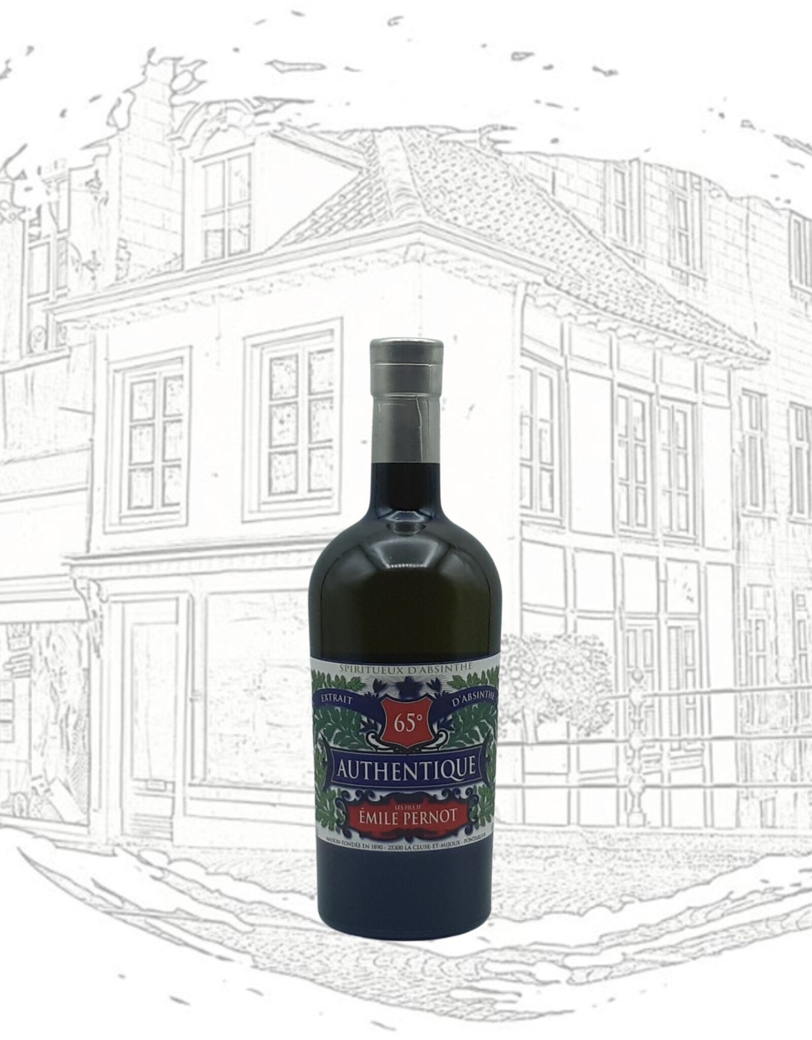 L'Absinthe Authentique 65° - Distillerie Les fils d'Emile Pernot