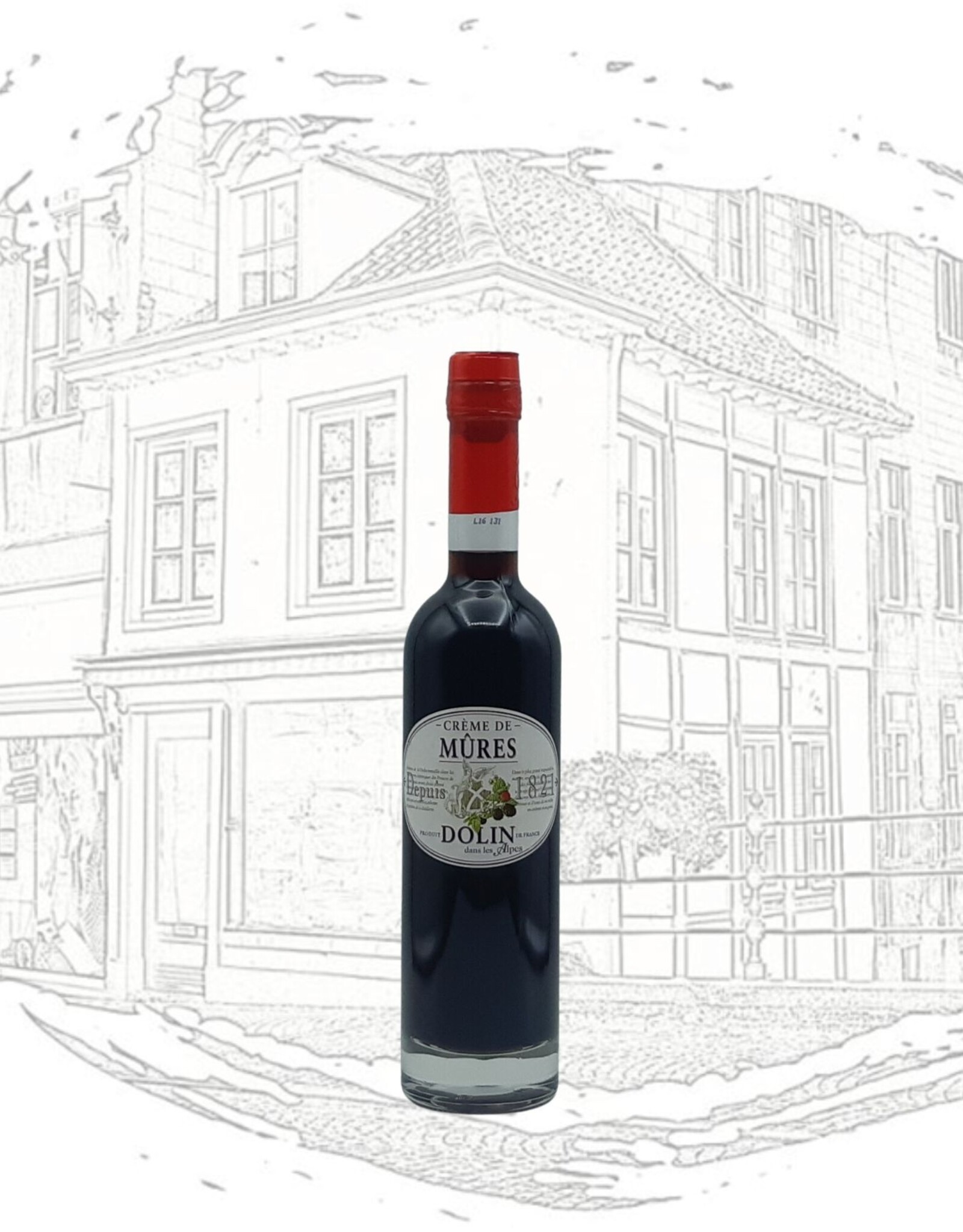 Dolin Dolin - Crème de Mûre  - Demie