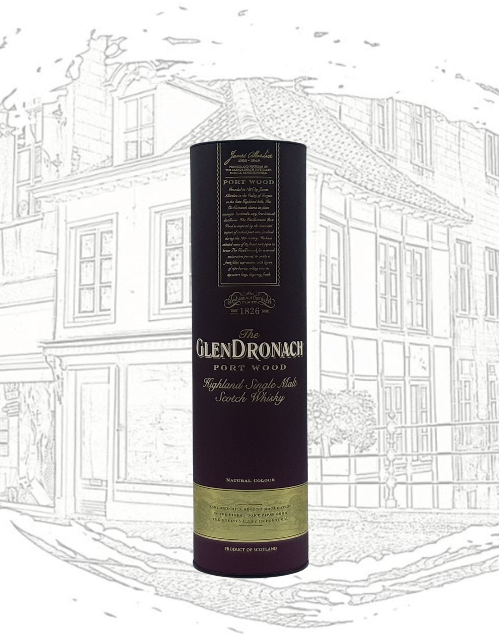 GlenDronach Distillery (The) GlenDronach - Port Wood (10 years)