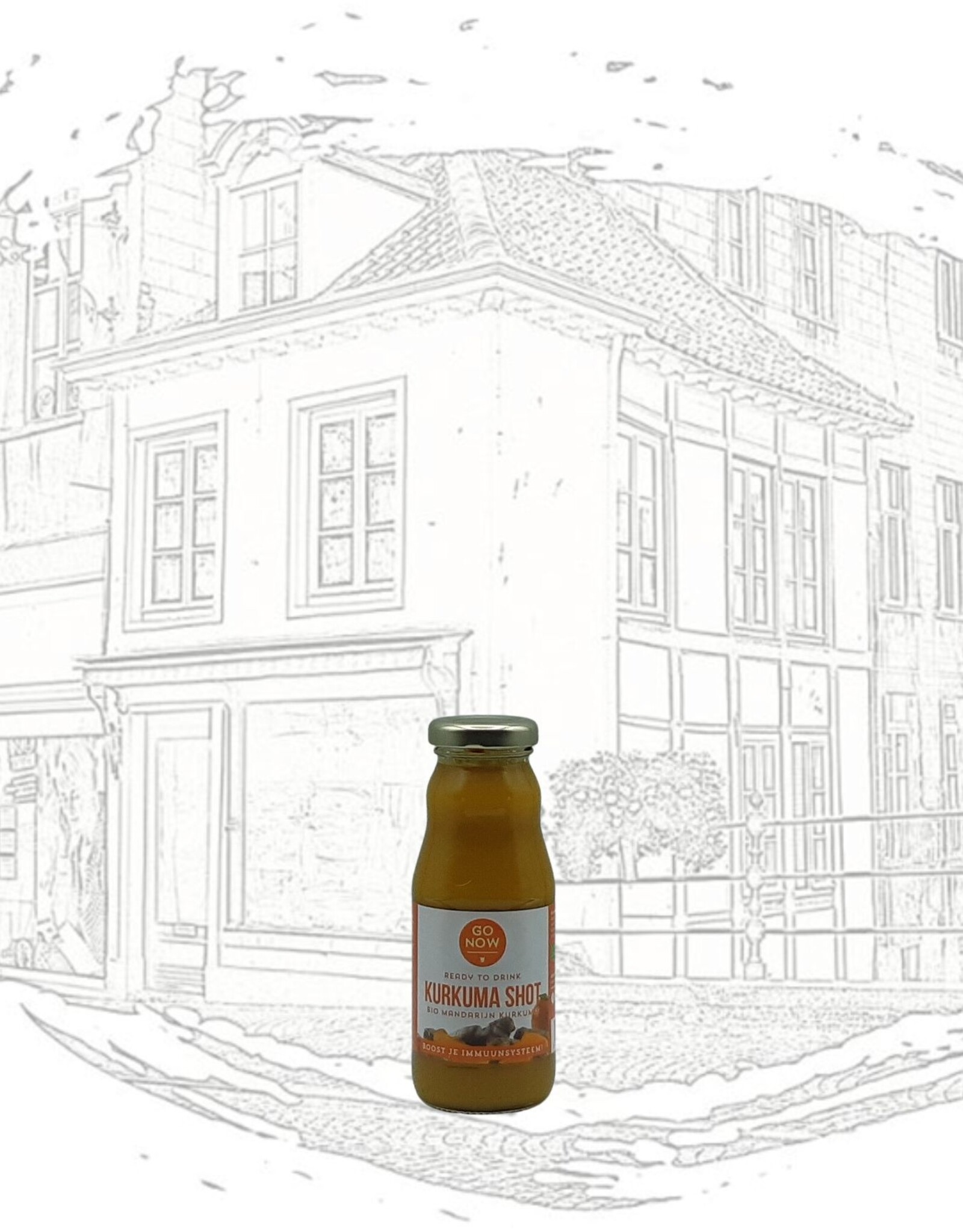 Go Now Go Now - Ready to drink - Kurkuma Shot - Mandarijn Kurkuma - 200 ml