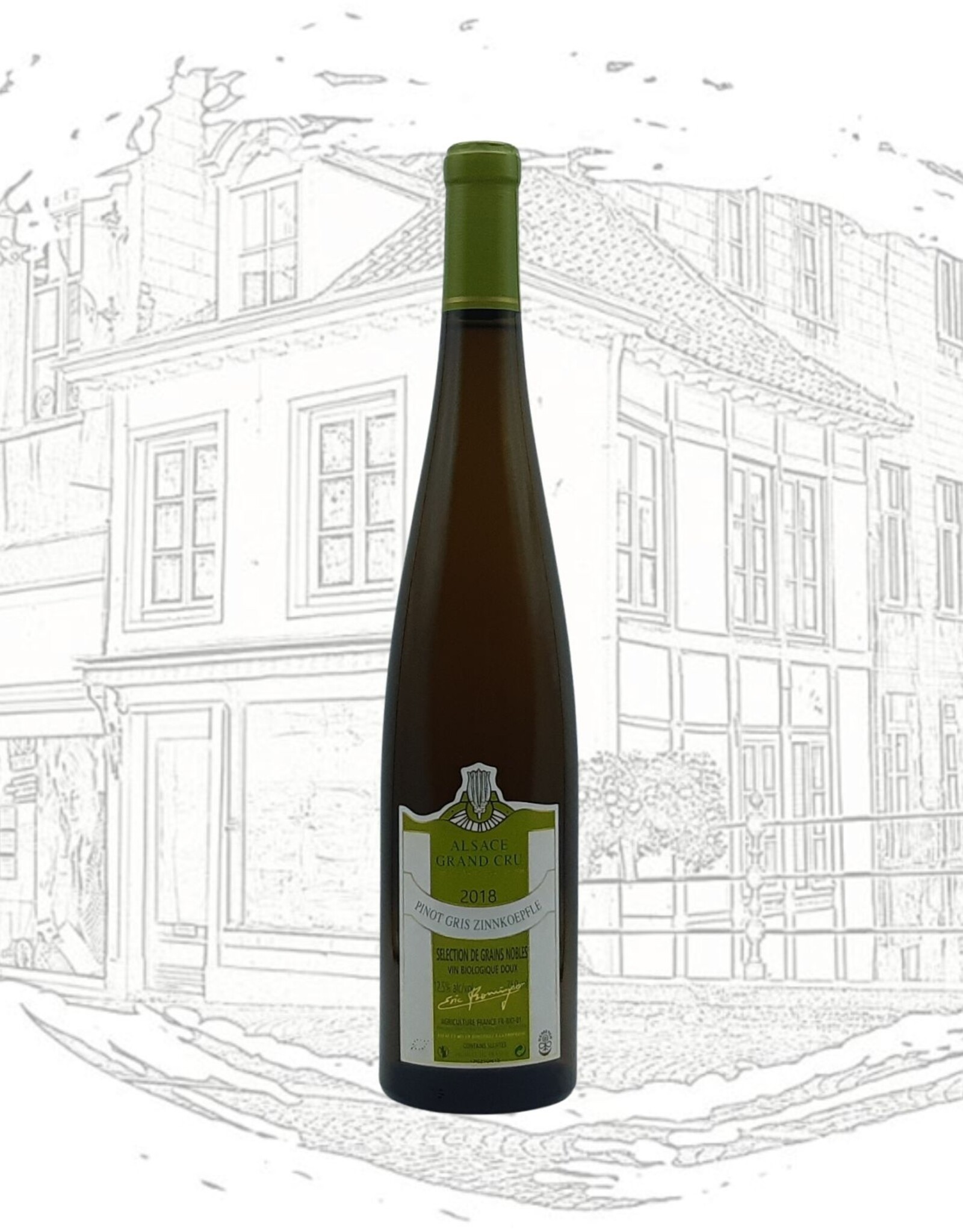 Domaine Eric Rominger Domaine Eric Rominger - Pinot Gris Grand Cru Zinnkoepflé - Sélection de Grains Nobles 2018