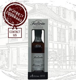 La Favorite Rhum Agricole Vieux Hors d'Âge - Millésime 2012 (embouteillage 2021) - Sélection de fûts