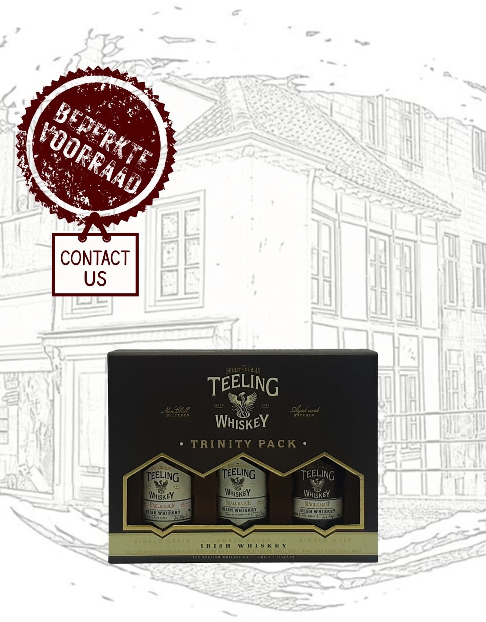 Teeling Teeling - Trinity - Gift box: Single Grain, Small Batch, Single Malt