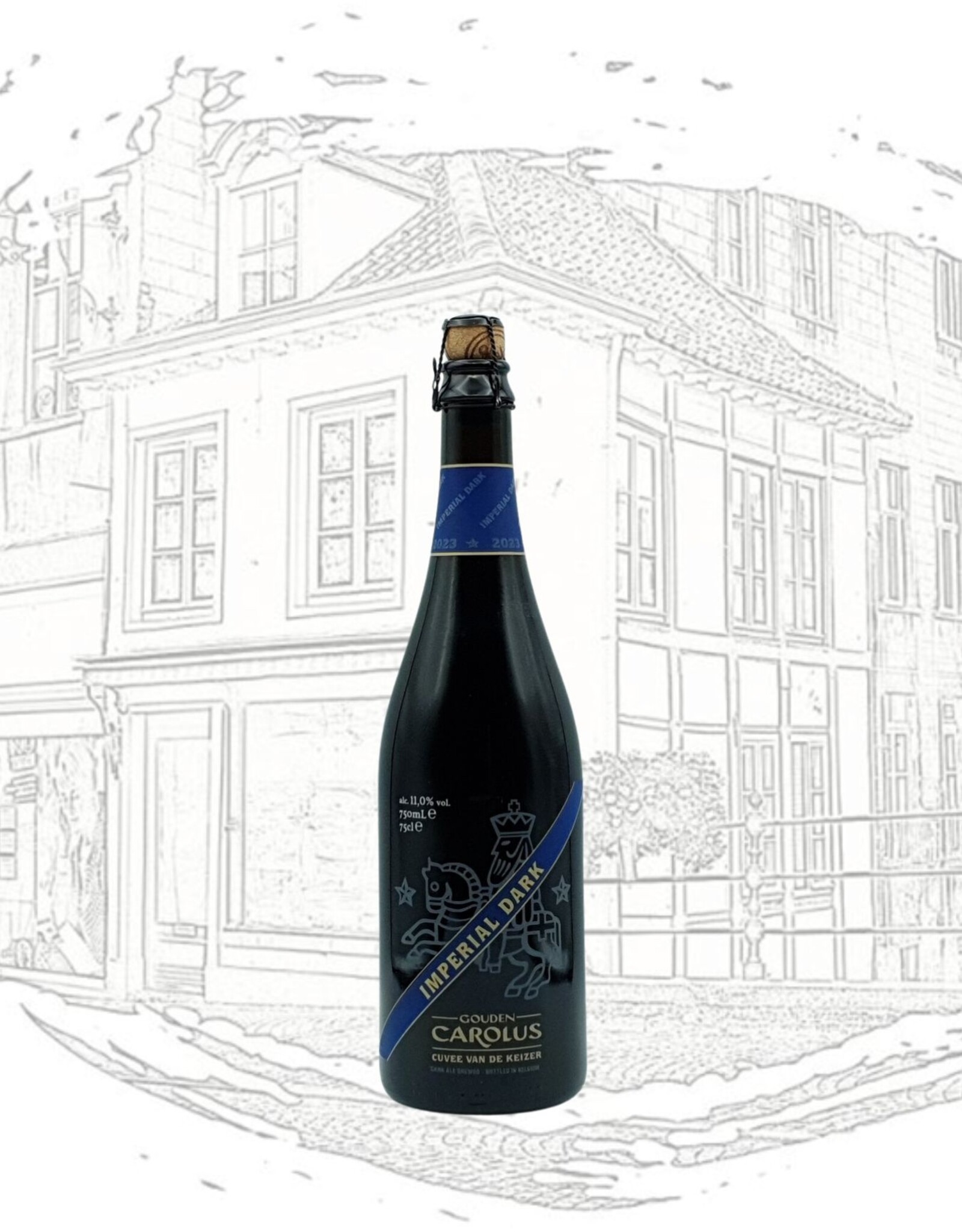 Brouwerij Het Anker Brouwerij Het Anker - Gouden Carolus - Cuvée van de Keizer - Imperial Dark (Blauw) - 75 cl