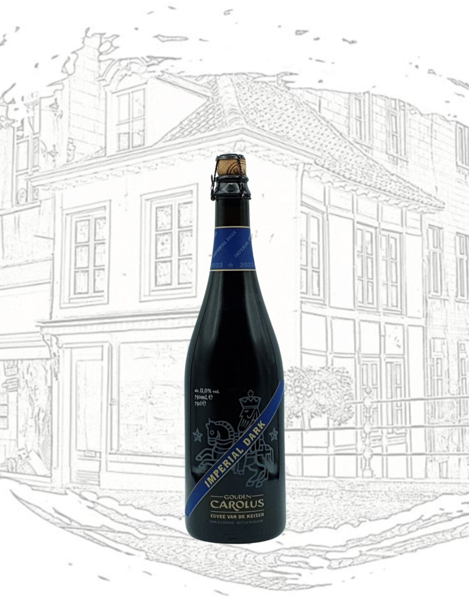 Brouwerij & Stokerij Het Anker Brouwerij & Stokerij Het Anker - Gouden Carolus - Cuvée van de Keizer - Imperial Dark (Blauw) - 75 cl