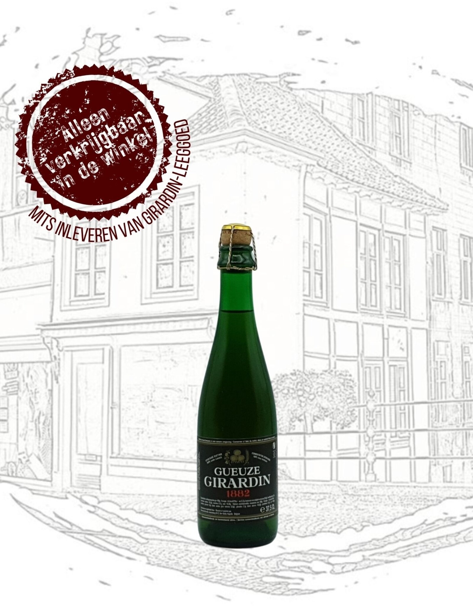 Brouwerij Girardin Brouwerij Girardin - Geuze Girardin (Ongefilterde Geuze - Zwart etiket) - 37,5 cl