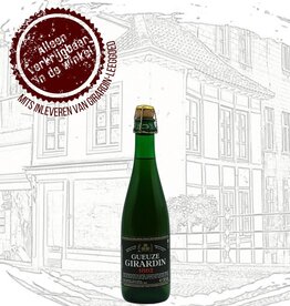 Brouwerij Girardin Gueuze Girardin 1882 - 37,5 cl - Ongefilterde Geuze - Zwart etiket