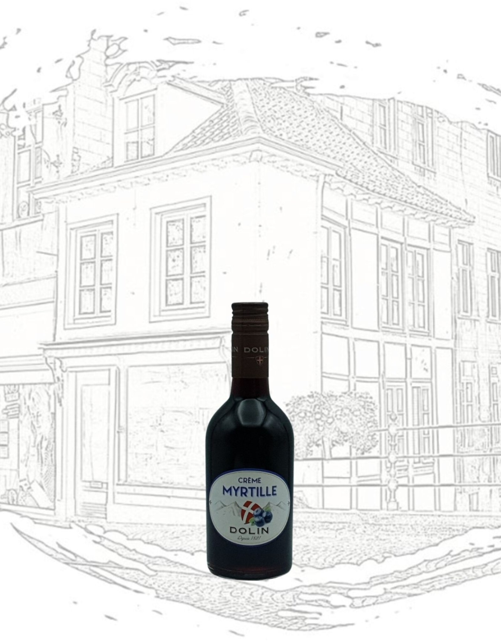 Dolin Dolin - Crème de Myrtille  - Demie