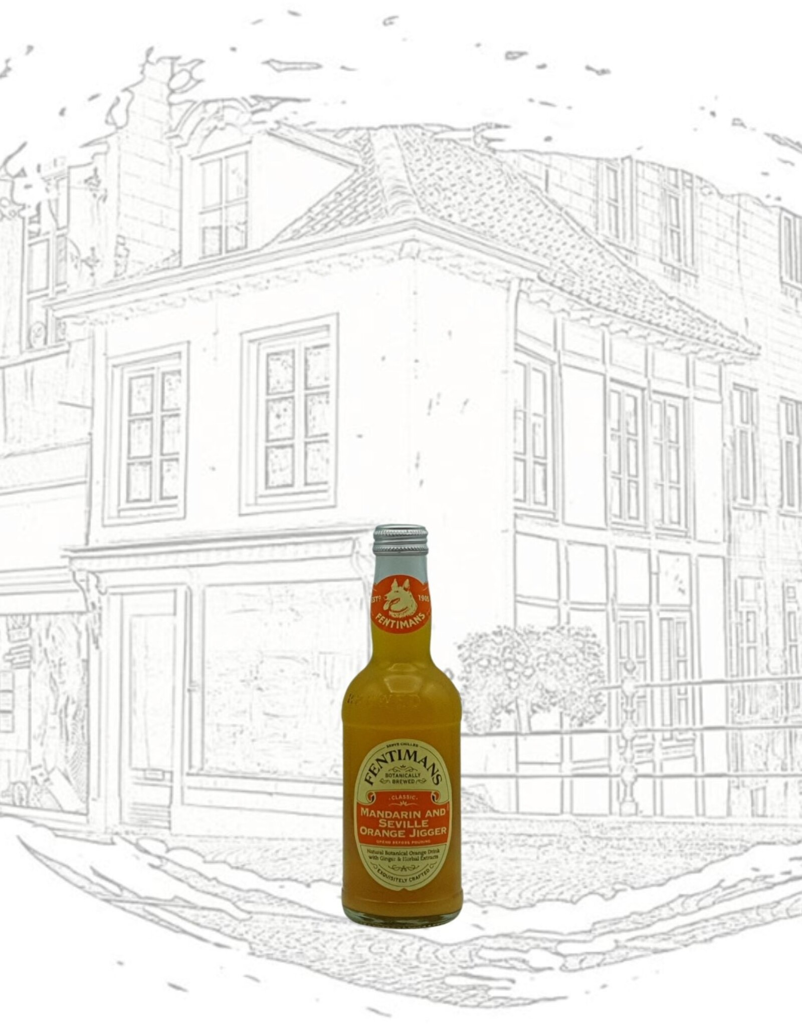 Fentimans Fentimans - Mandarin and Seville Orange Jigger - 275 ml