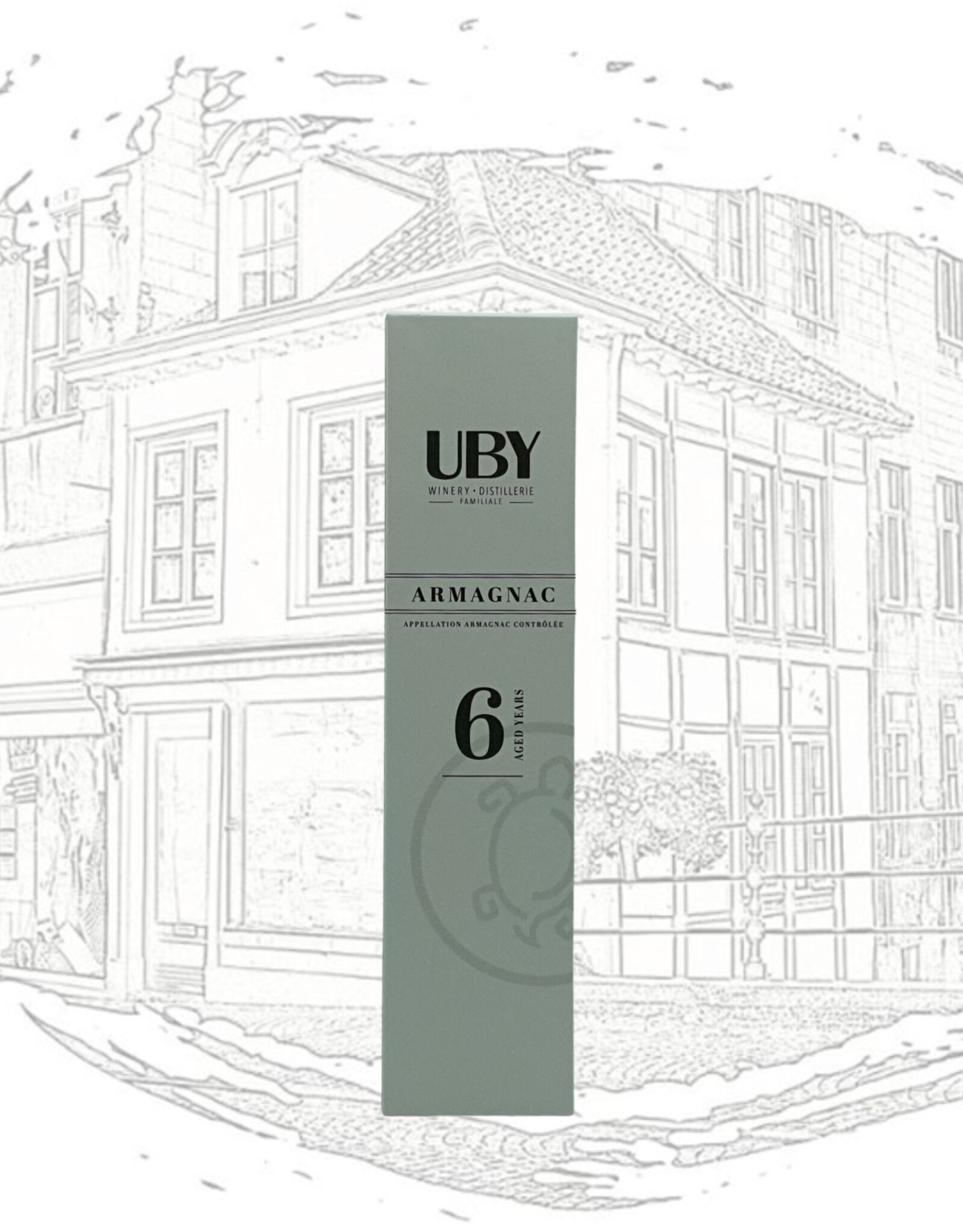 Domaine d'Uby Domaine d'Uby - Armagnac - Aged 6 years  (voorheen M - Medium)