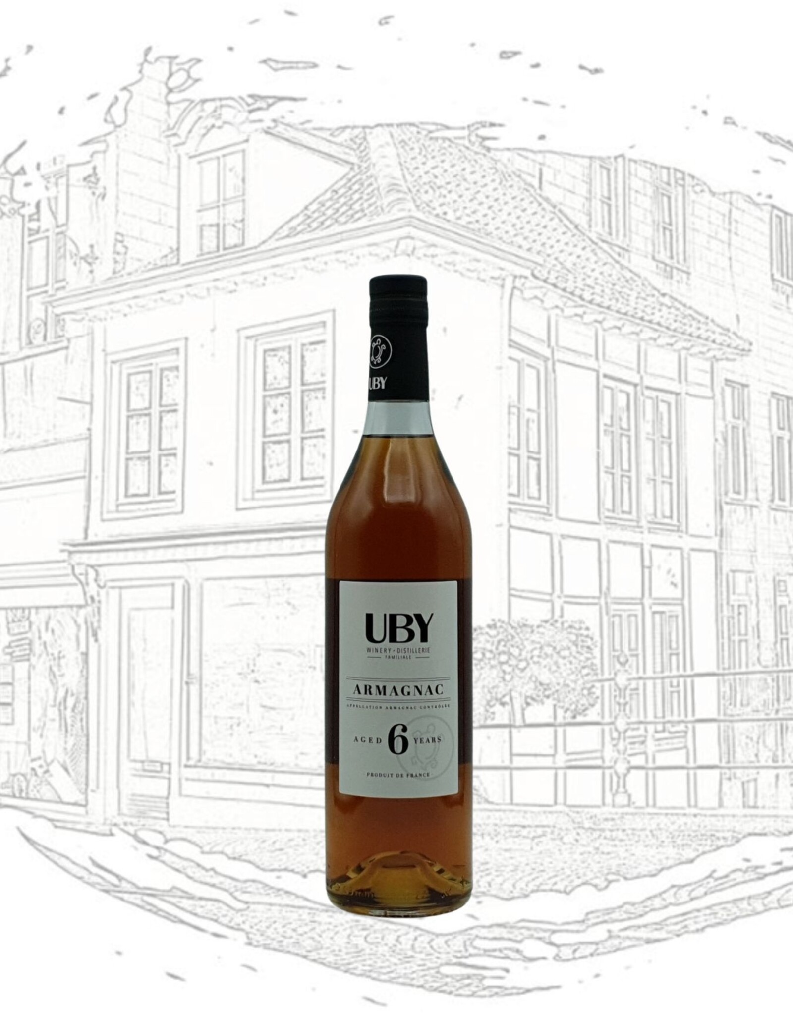 Domaine d'Uby Domaine d'Uby - Armagnac - Aged 6 years  (voorheen M - Medium)