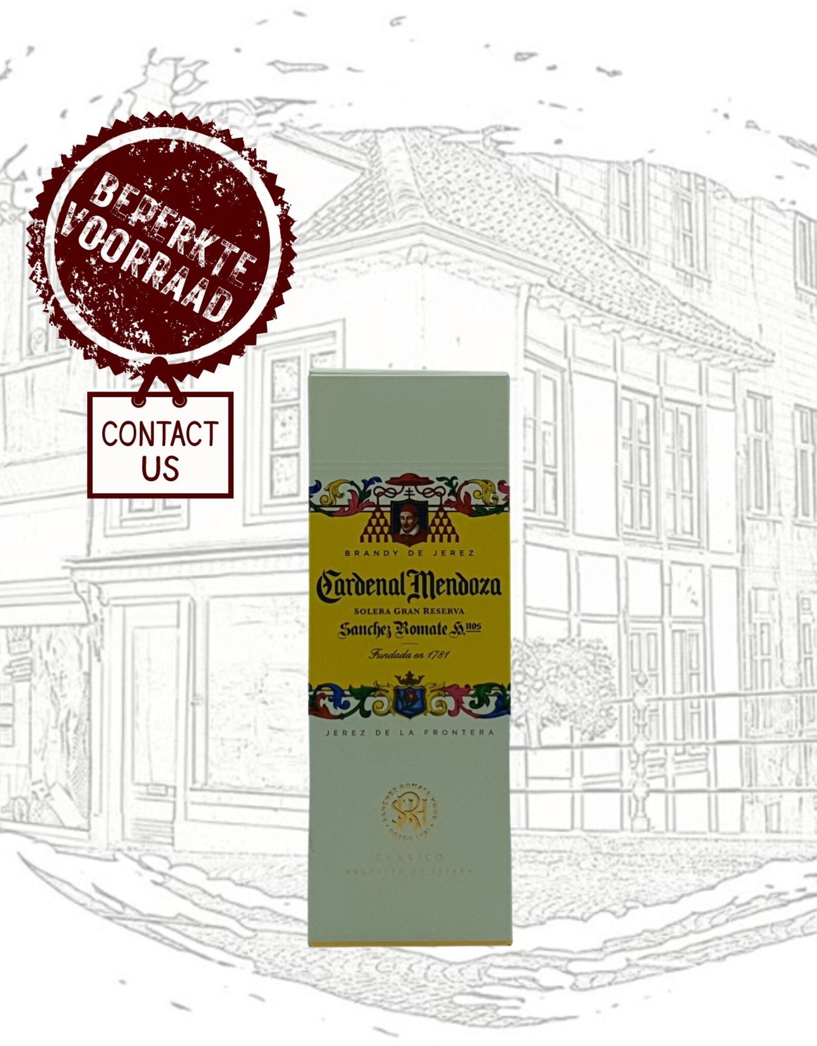 Bodega Sánchez Romate - Cardenal Mendoza Solera Gran Reserva
