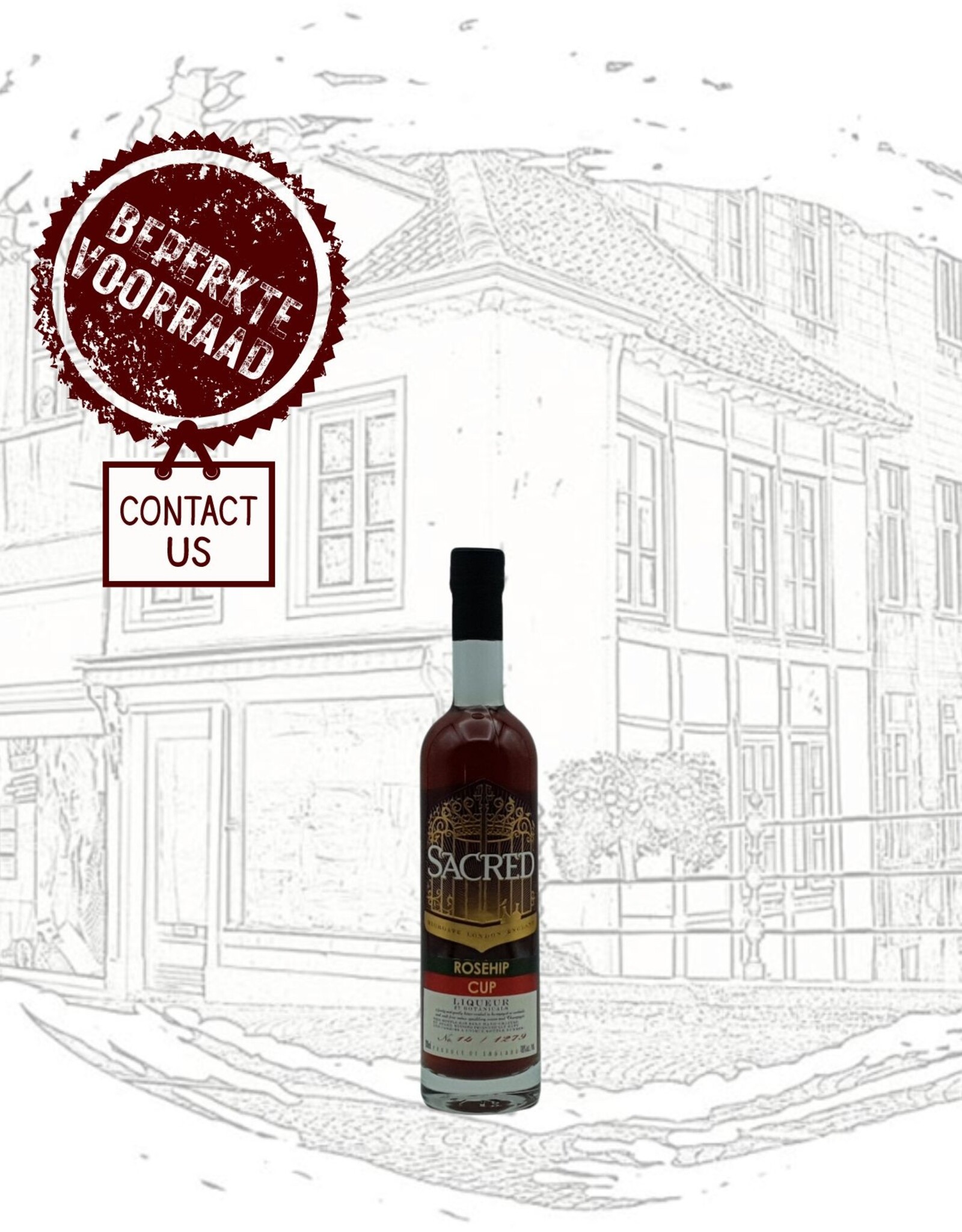 Sacred Spirits Sacred - Rosehip Cup - 20 cl