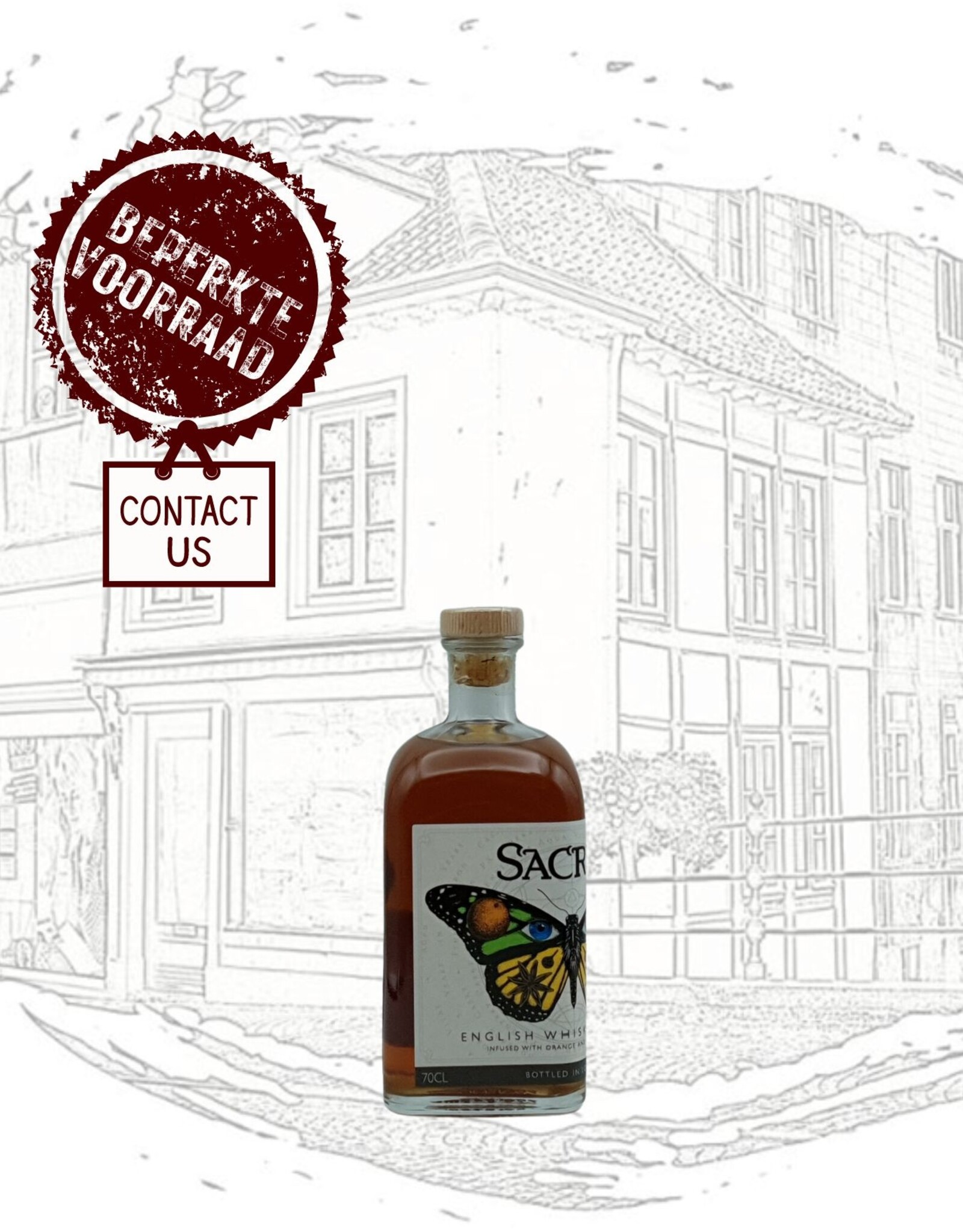 Sacred Spirits Sacred - English Whisky Liqueur