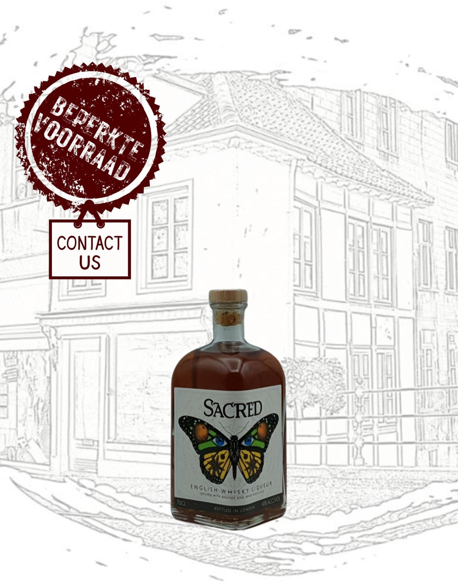 Sacred Spirits Sacred - English Whisky Liqueur