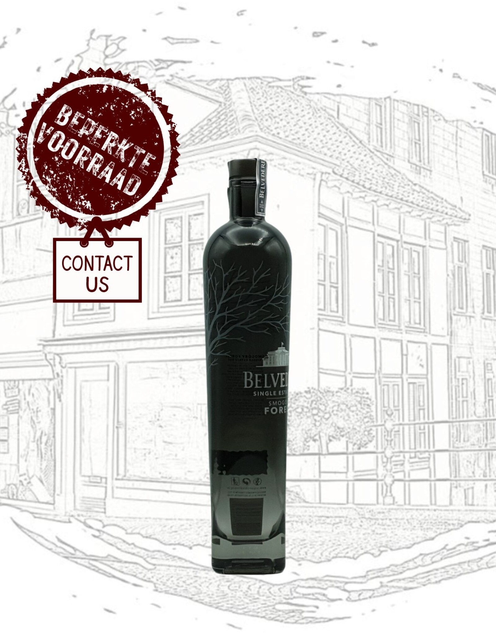 Belvedere Vodka - Belvedere Single Estate Rye Lake Bartężek