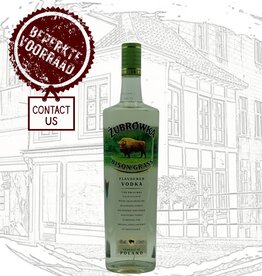 Zubrowka (The Original Bison Grass Vodka) Liter