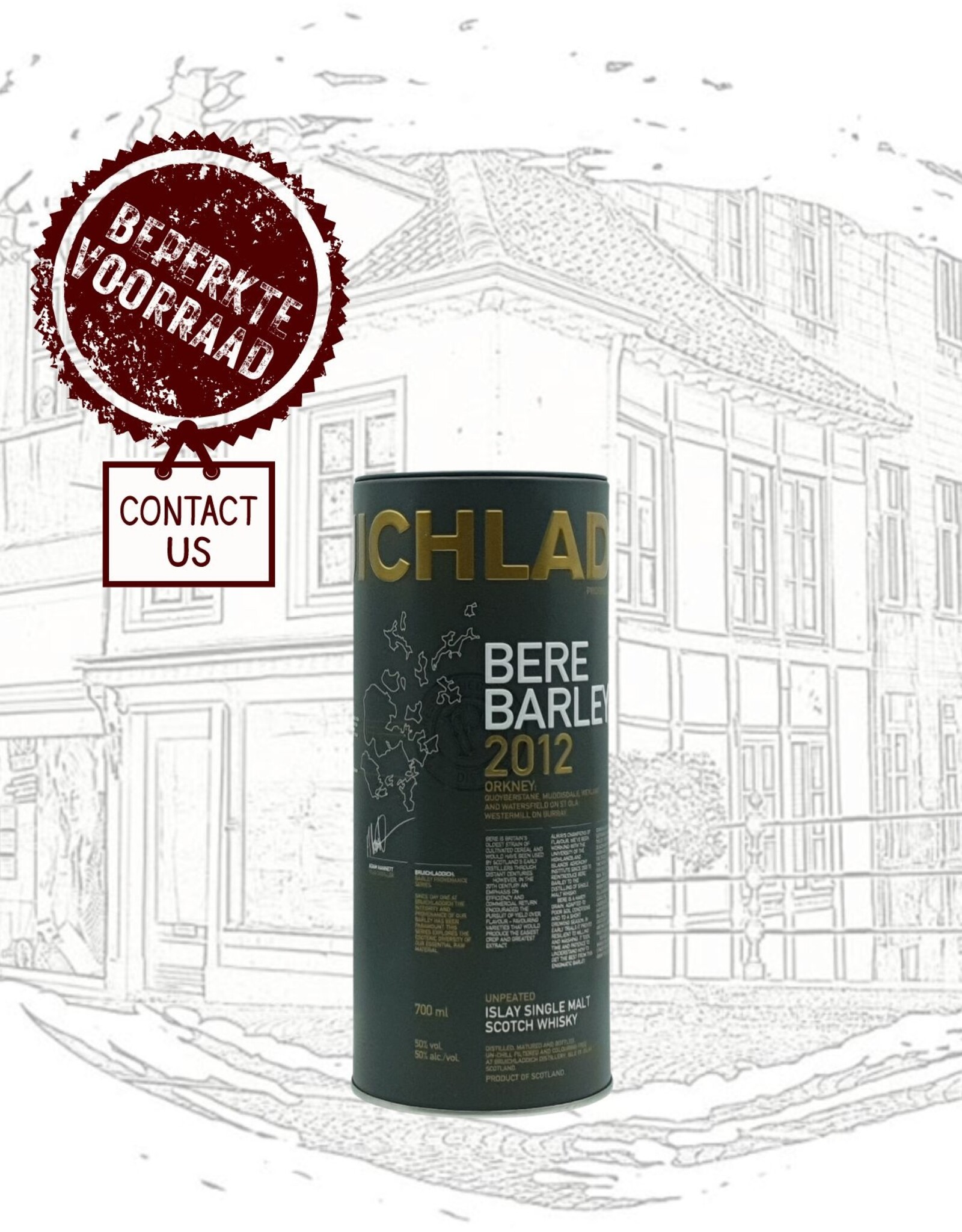 Bruichladdich Bruichladdich - Bere Barley (Orkney Grown 2012 - 10 years)