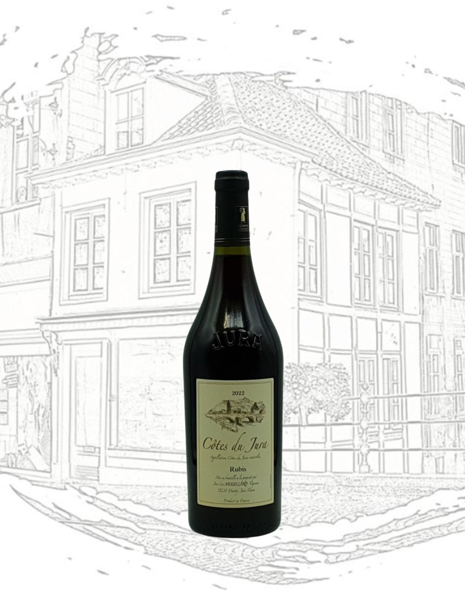 Domaine Jean-Luc Mouillard Domaine Jean-Luc Mouillard - Côtes du Jura - Rubis 2022