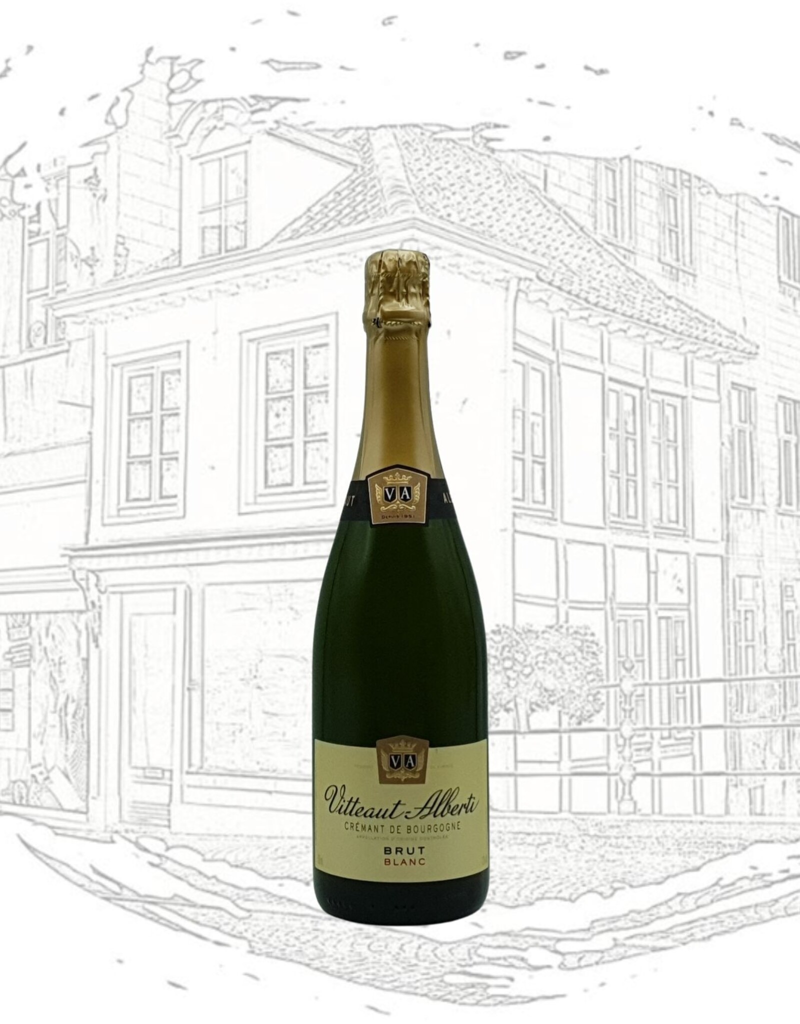 Vitteaut-Alberti Vitteaut-Alberti - Crémant de Bourgogne - Brut Blanc