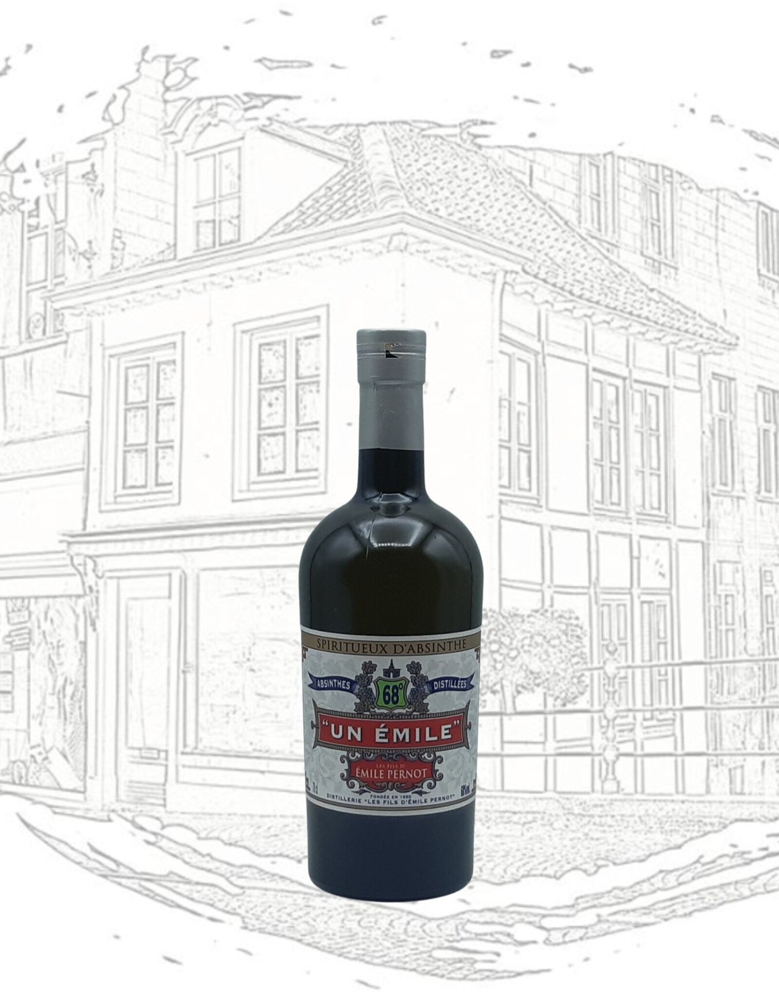 Distillerie Les Fils d'Emile Pernot Distillerie Les Fils d'Emile Pernot - Un Emile Verte - 50 cl