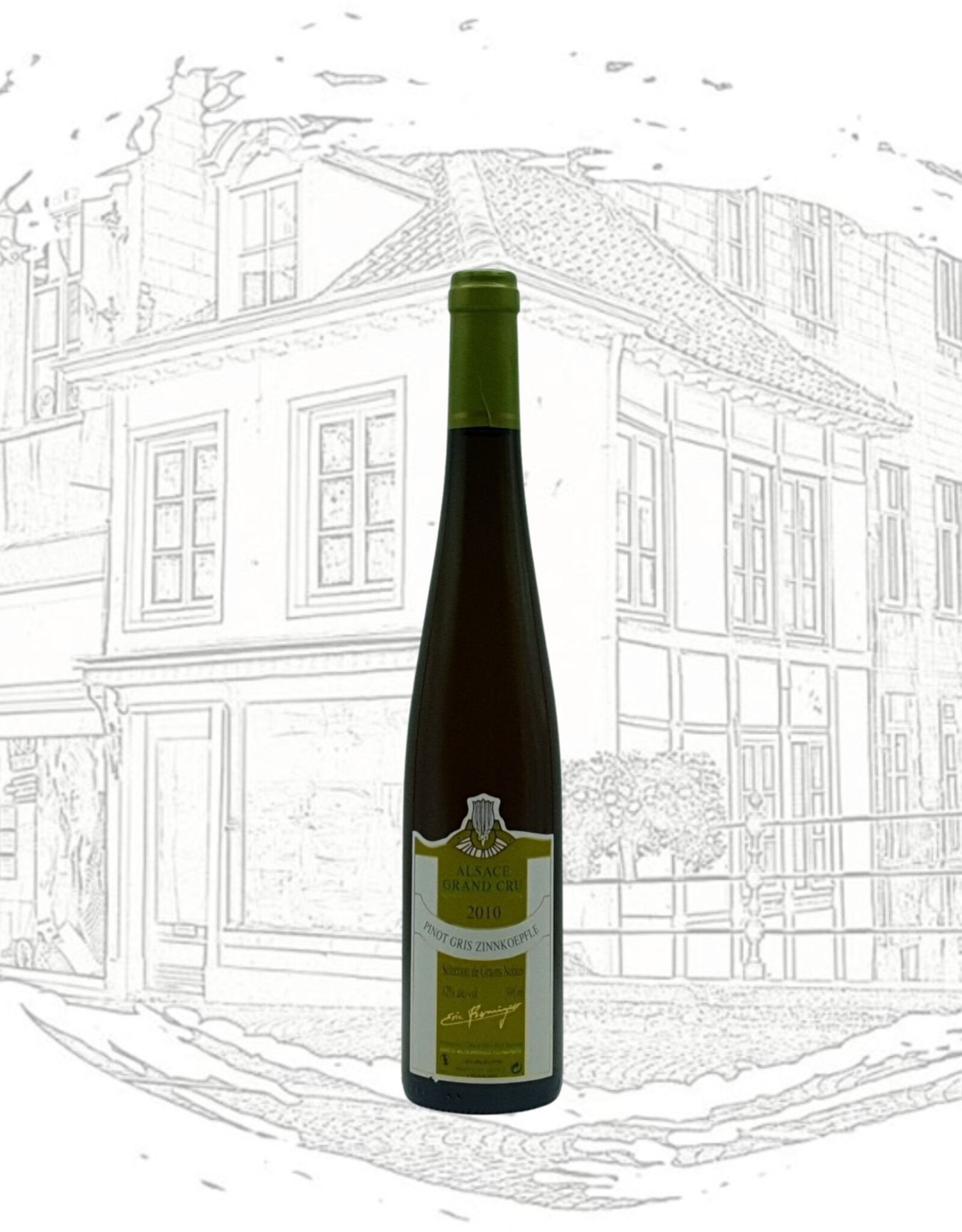 Domaine Eric Rominger Domaine Eric Rominger - Pinot Gris Grand Cru Zinnkoepflé - Sélection de Grains Nobles 2010 - 50 cl - Copy
