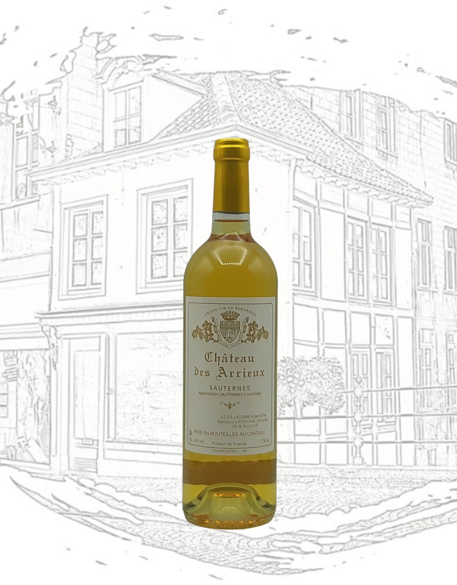 Château des Arrieux Châteaux des Arrieux - Sauternes 2022