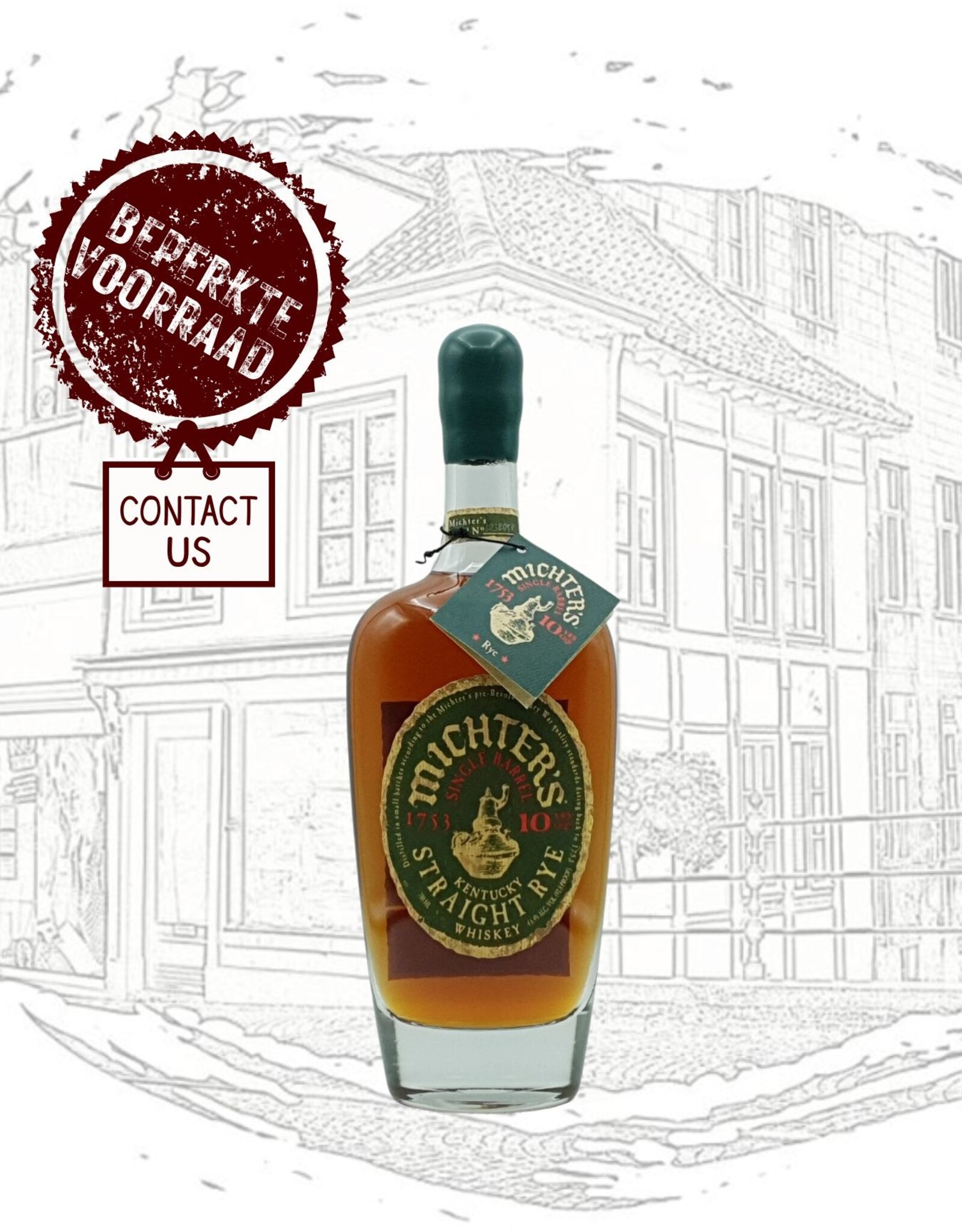 Michter's Single Barrel Straight Rye - 10 years