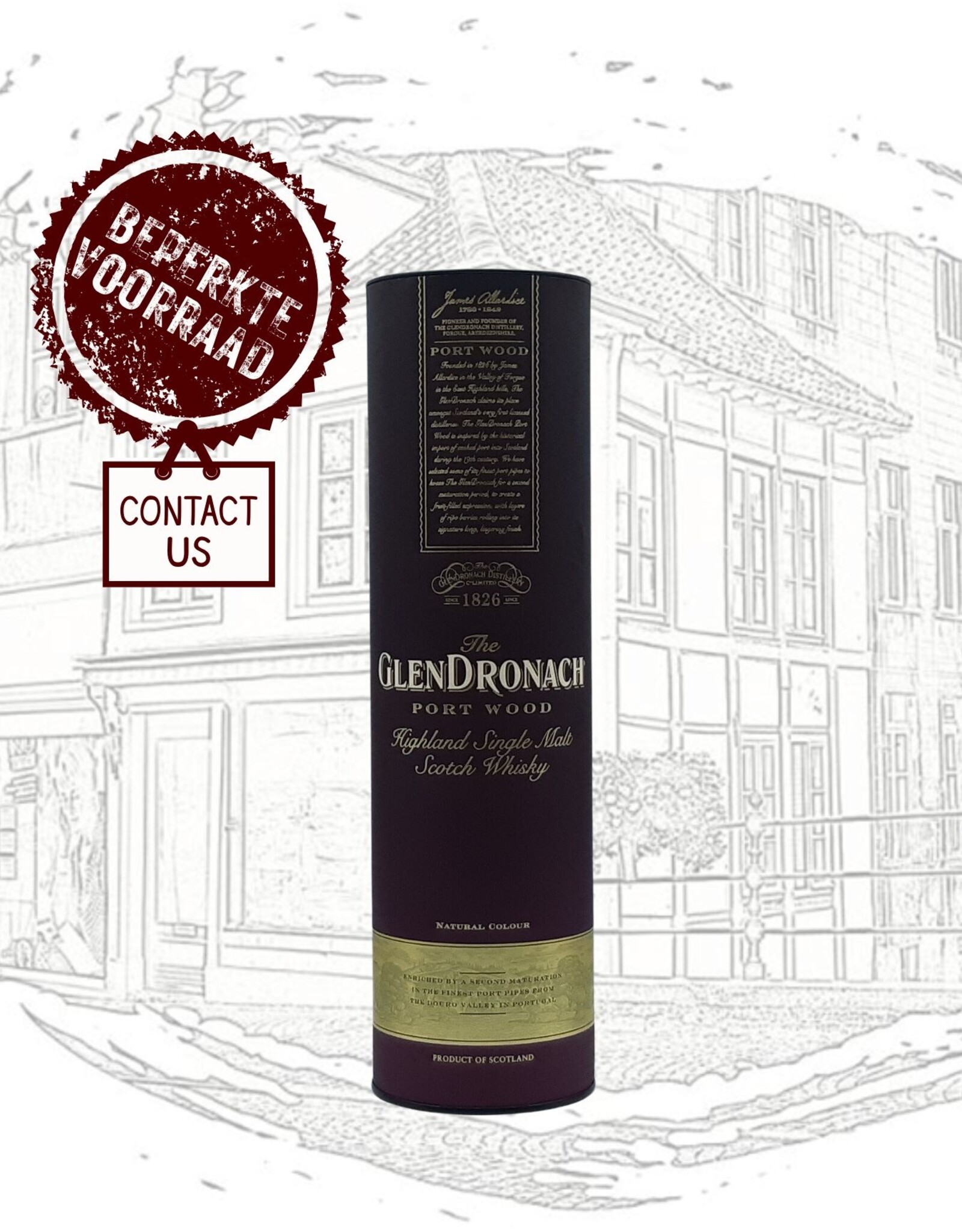 GlenDronach Distillery (The) GlenDronach - Port Wood (10 years)