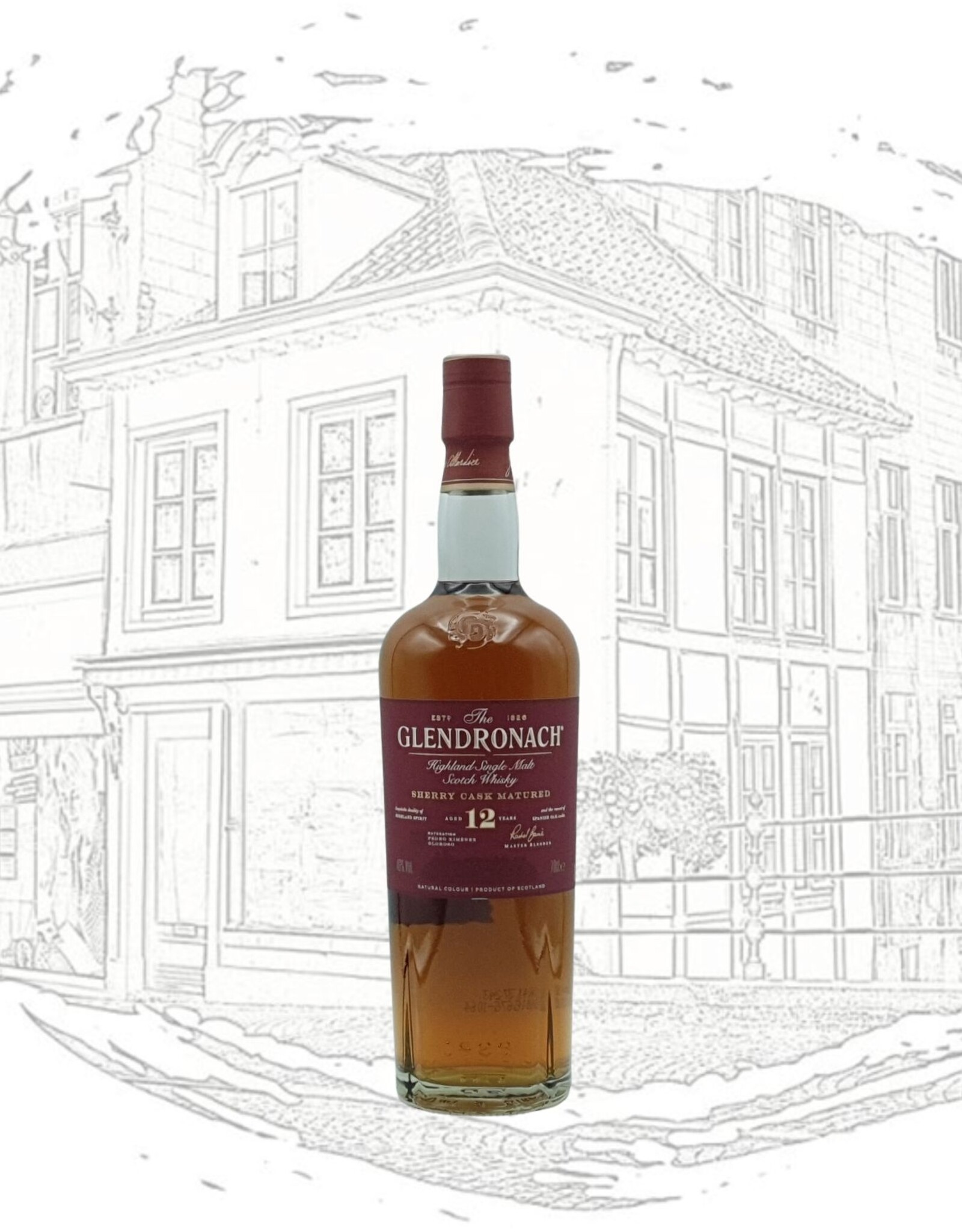 GlenDronach Distillery (The) GlenDronach -  12 years "Sherry Cask Matured" NEW