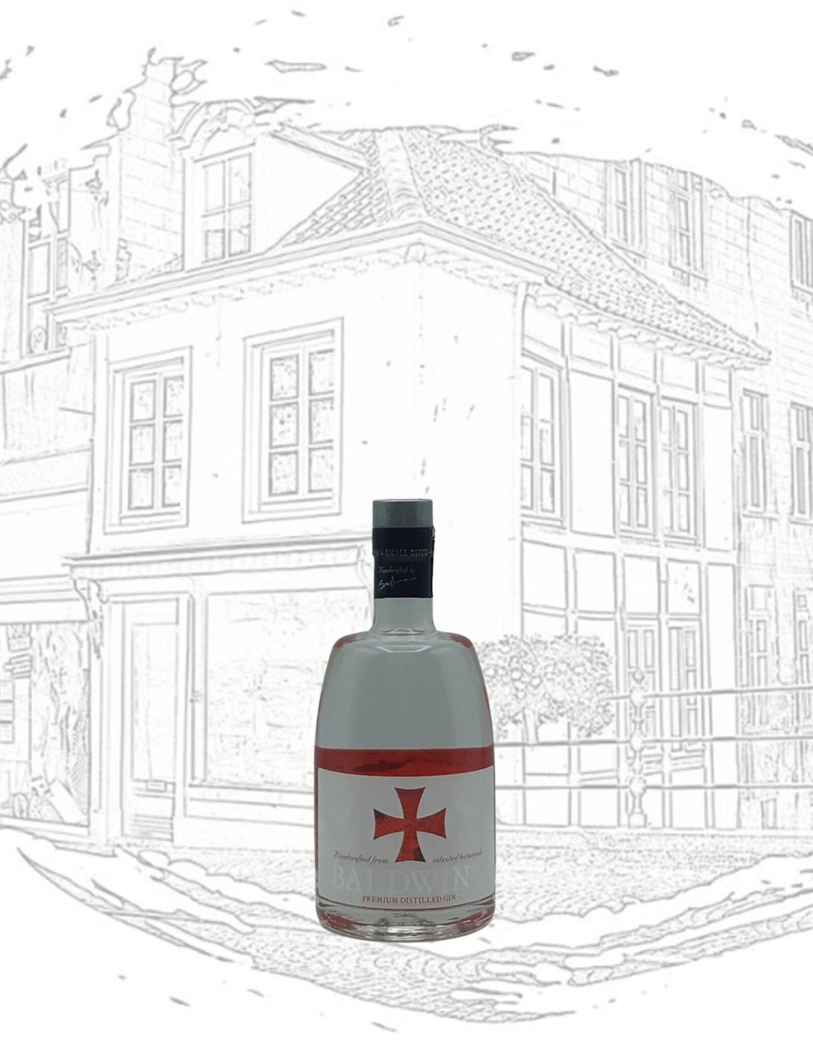 Braeckman Graanstokerij Braeckman Graanstokerij - Baldwin's Gin - 50 cl