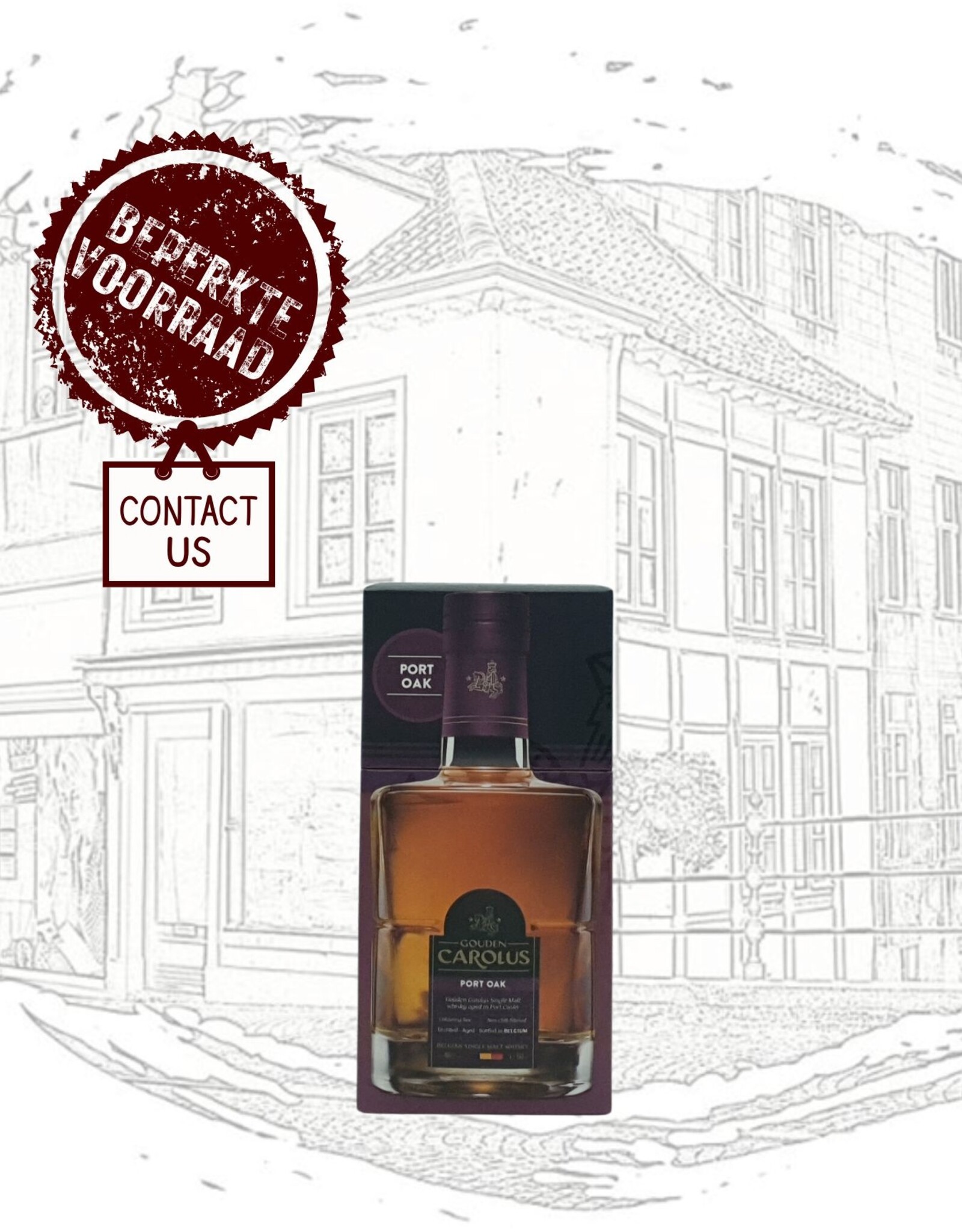 Brouwerij & Stokerij Het Anker Brouwerij & Stokerij Het Anker - Gouden Carolus Single Malt - Port Oak - 50 cl