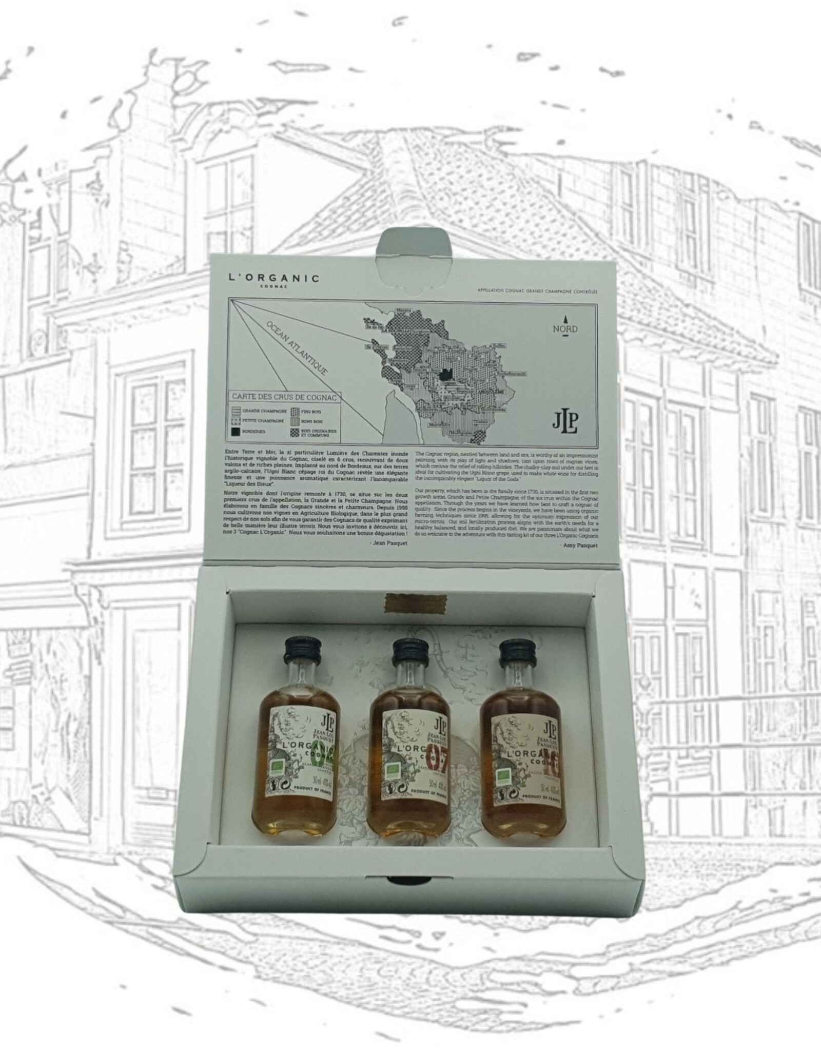 Jean-Luc Pasquet Jean-Luc Pasquet - L'Organic - Gift box small: L'Organic 04, 07 en 10  (3 x 50 ml)